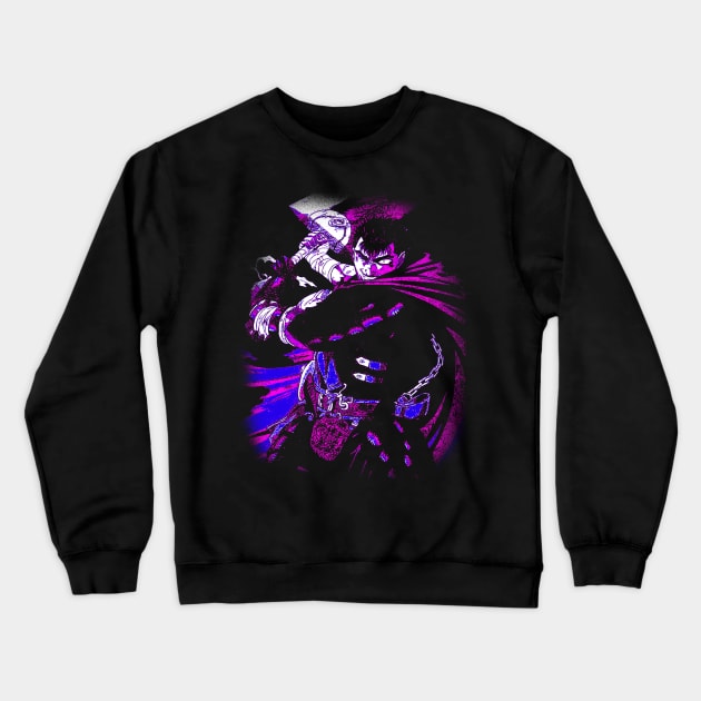 Big Sword Guy Crewneck Sweatshirt by WahomeV